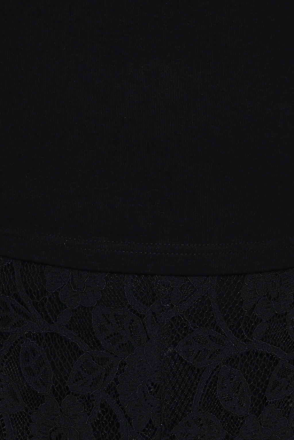 Alina Lace Pant Set - Black
